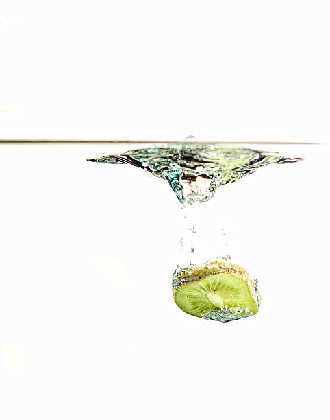 Wet kiwi fruit