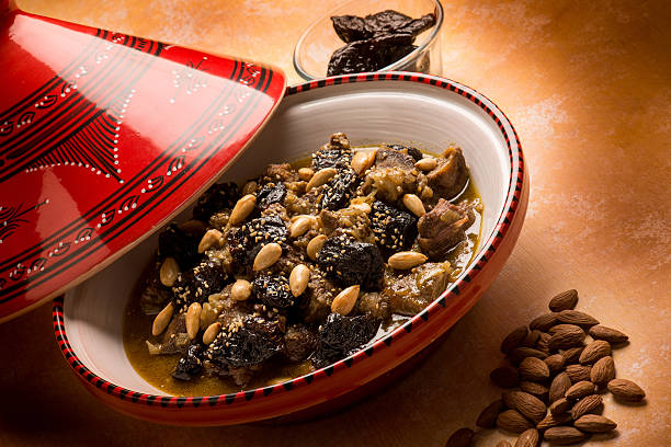 istock tajine with meat plum almond 607923226