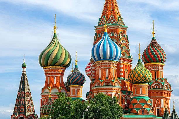 istock St Basils cathedral on Red Square in Moscow 607925568
