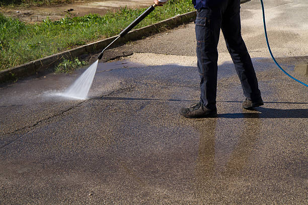 istock electrician and general worker washing  the floor 607925848