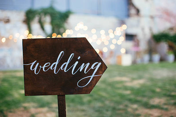 istock Wedding and party place decoration 607962220