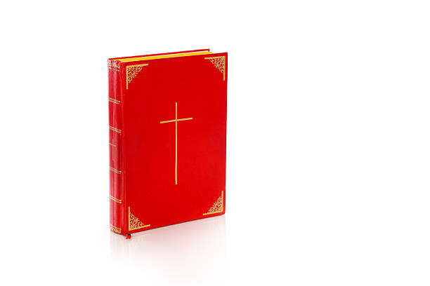 Swedish psalm books on a shelf inside a church.