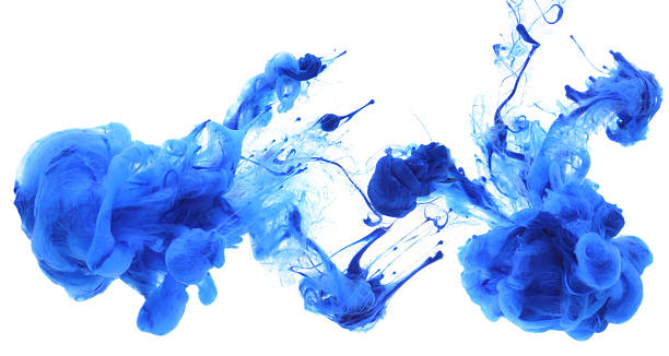 Acrylic colors in water.