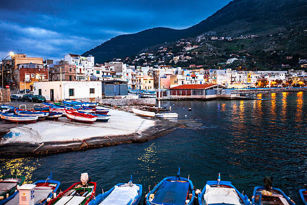 istock Sicilian town, Sferracavallo. 607976372