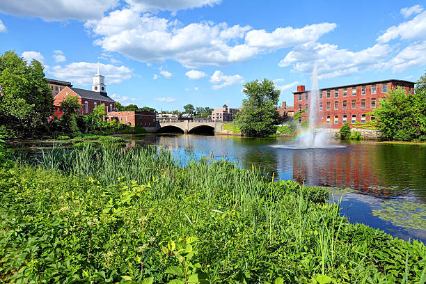 Nashua, New Hampshire Nashua is a city in Hillsborough County, New Hampshire and is the second largest city in the state  nashua new hampshire stock pictures, royalty-free photos & images
