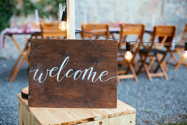 istock Wedding and party place decoration 607982464
