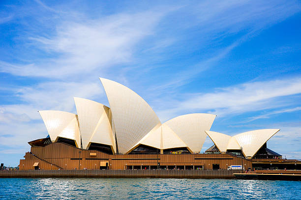 sydney opera house, nsw, austrália - sydney opera house fotos - fotografias e filmes do acervo
