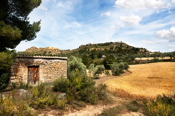 istock Way to La Fresneda 607990668