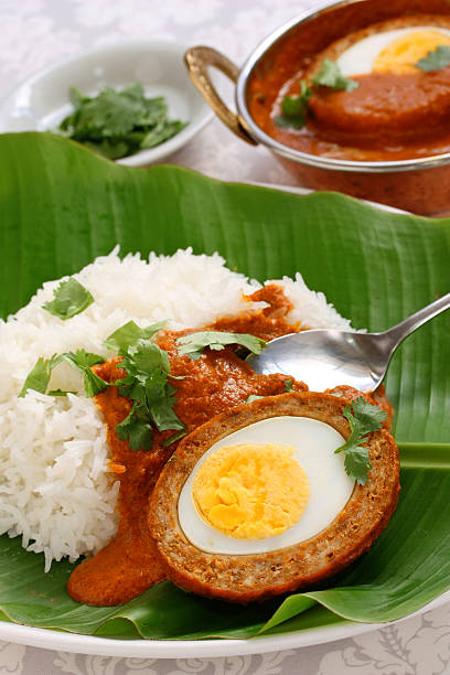 istock nargisi kofta curry and rice, indian cuisine 607991388