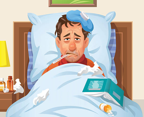15,449 Man Flu Illustrations & Clip Art - iStock | Man flu bed, Old man flu  shot, Man flu shot