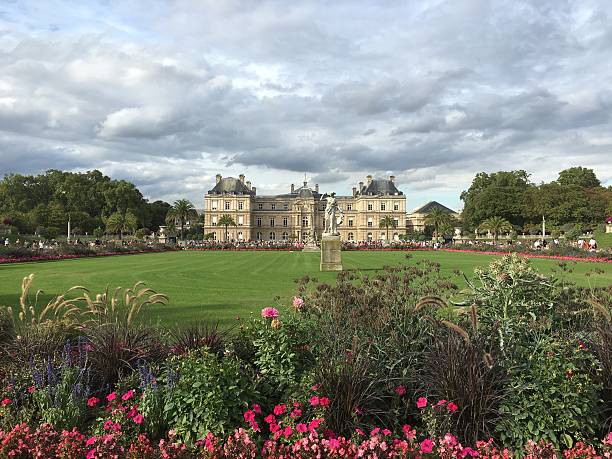 istock Luxembourg Gardens in Paris 607994120