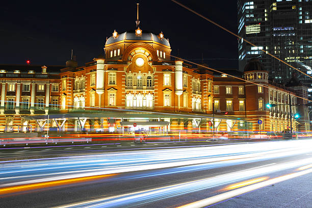 istock Tokyo cityscape at night 607996282