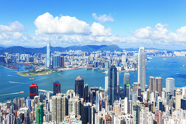 Hong Kong cityscape Hong Kong cityscape victoria harbour stock pictures, royalty-free photos & images