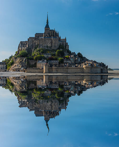 istock Mont Saint Michel tidal island 608000772