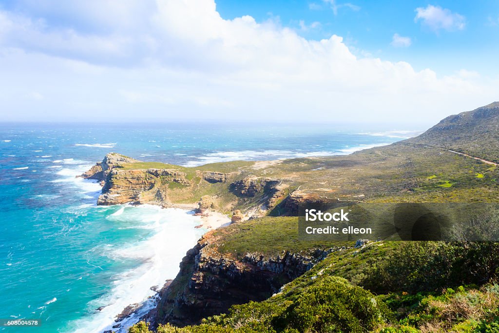 View of Cape of Good Hope South Africa View of Cape of Good Hope South Africa. African landmark. Navigation Africa Stock Photo