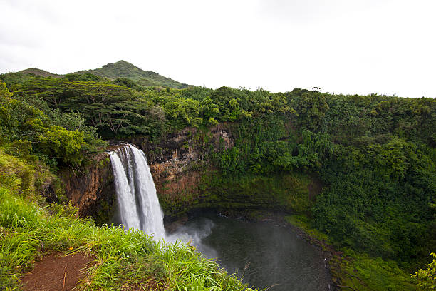 istock Wailua Falls in Kauai, Hawaii 608006940