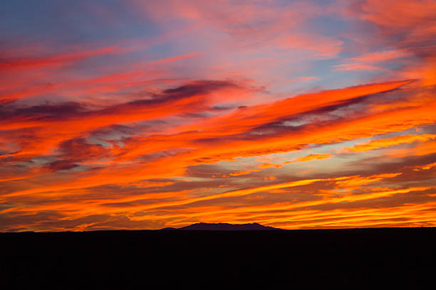 sunset from south africa - africa south africa african culture plain imagens e fotografias de stock