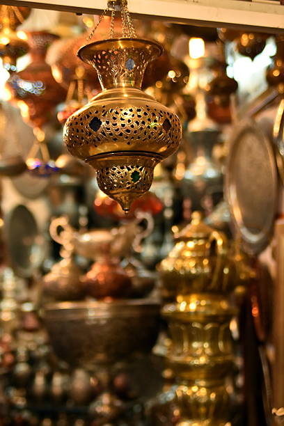 istock Handicraft made, Grand Bazaar, Naqsh-e Jahan Square, esfahan, Iran 608008196