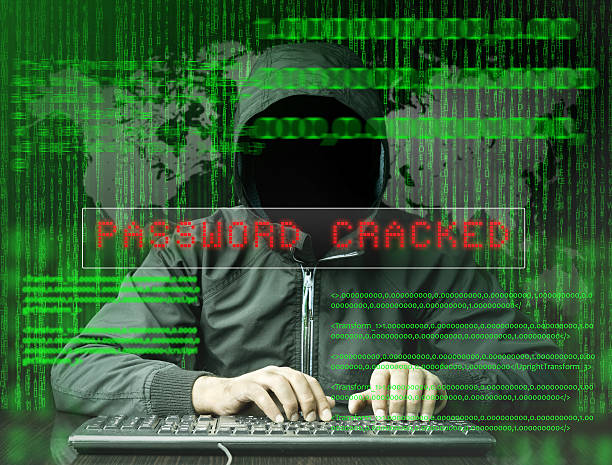 hasło hakera pęknięte - confidential identity stealing privacy zdjęcia i obrazy z banku zdjęć