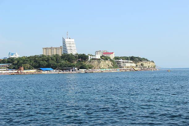 istock black sea coast. bald mountain. 608010906