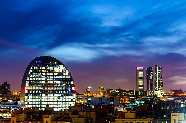 istock Madrid skyline from the north 608462642