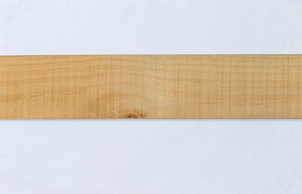 istock Wood sign on white texture background 608495512