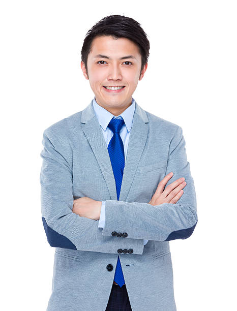 istock Portrait of a businessman 608507676