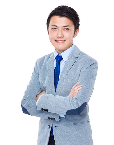 istock Portrait of a businessman 608507820