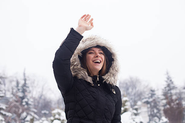 istock Woman and winter 608512052