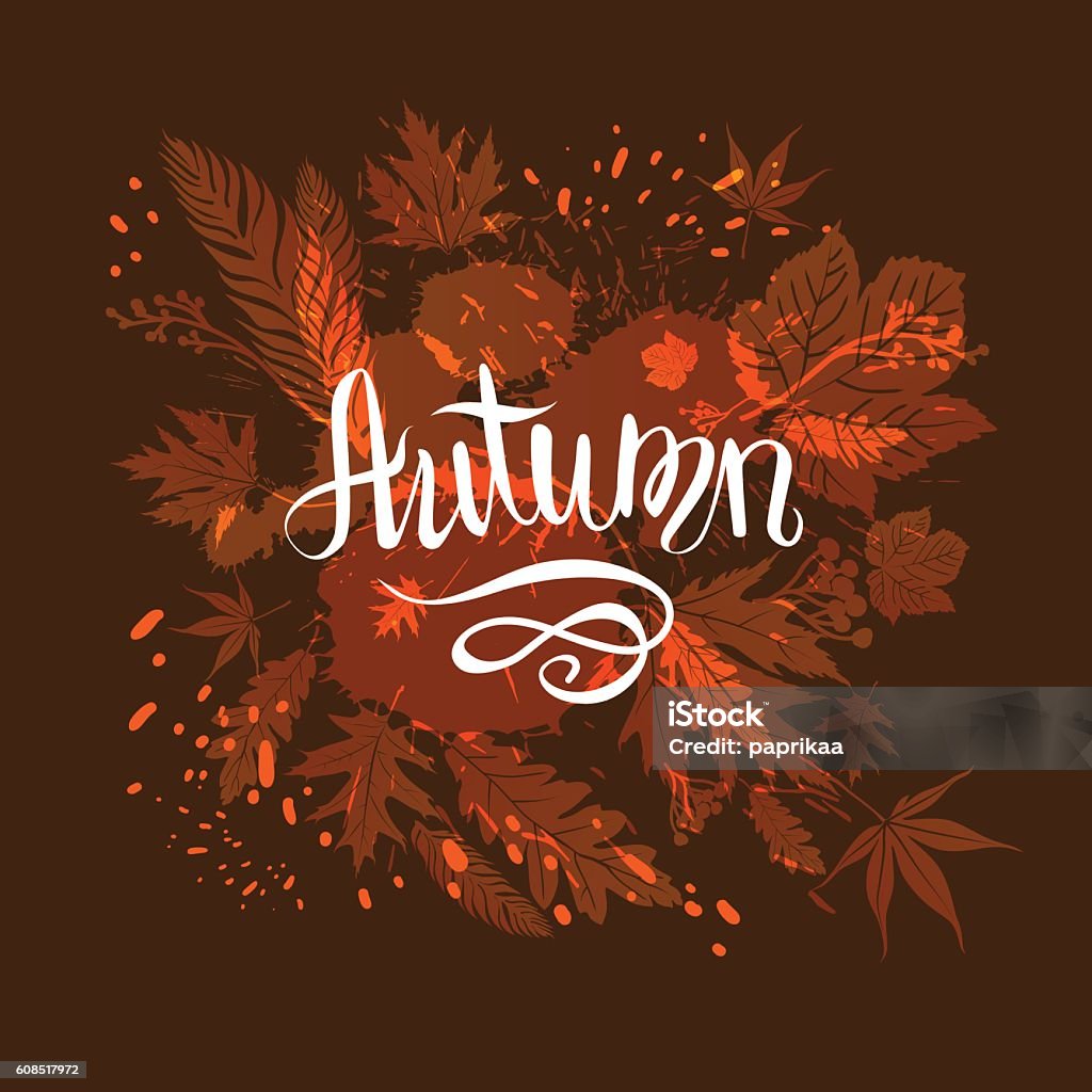 Fall Brown Back Fall Brown Background Stock Illustration - Download Image Now ...