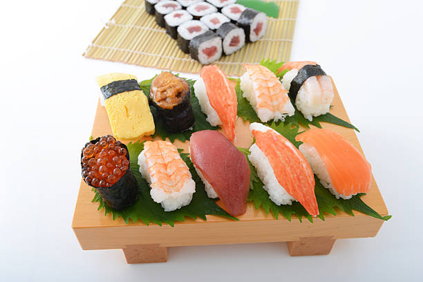 istock Japanese cuisine, Sushi 608519028