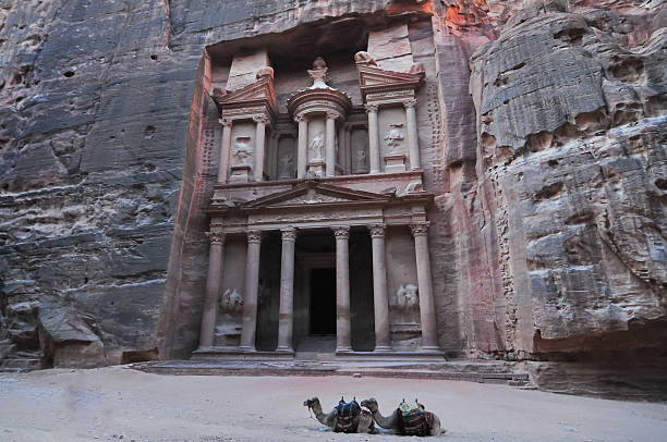 istock Al Khazneh - Treasury, Petra 608522902