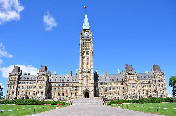 istock Parliament Hill of Canada 608531414