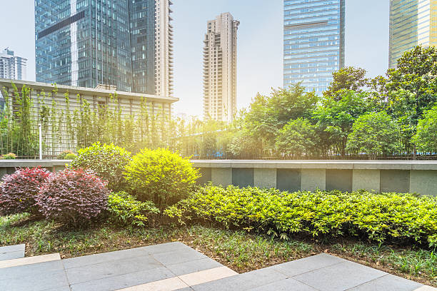 istock beautiful park at a sunny day 608538626