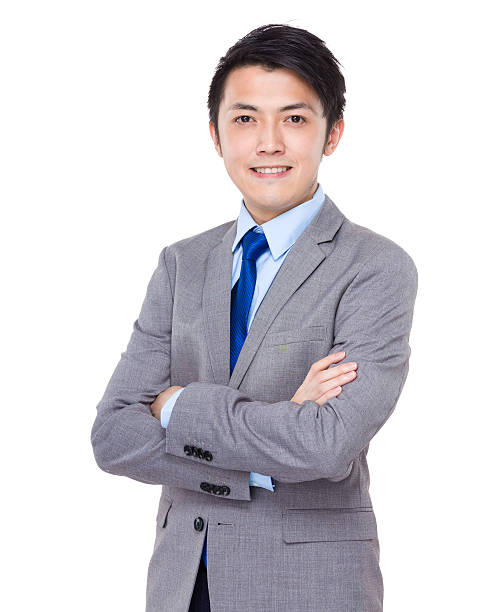 istock Portrait of a businessman 608538776