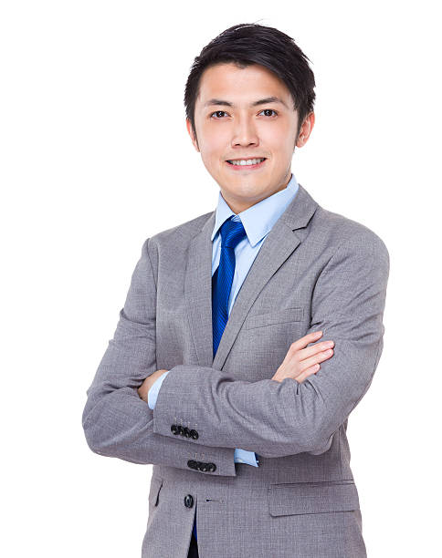 istock Portrait of a businessman 608538794