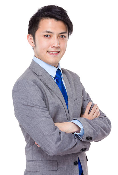 istock Portrait of a businessman 608538846
