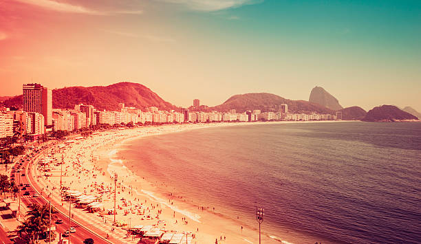 istock Copacabana Beach and Sugar Loaf Mountain, Rio de Janeiro 608540832