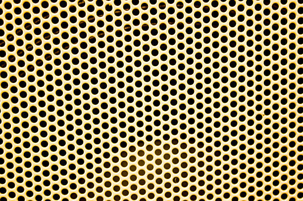 abstract brown dots pattern background - polka dot imagens e fotografias de stock