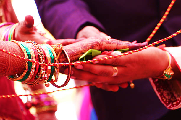istock Indian Wedding Ceremony, Indian Marriage 608548154