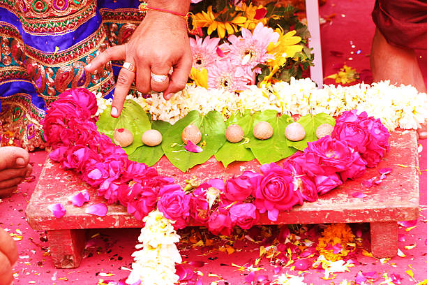 istock Indian Wedding Ceremony, Indian Marriage 608548696