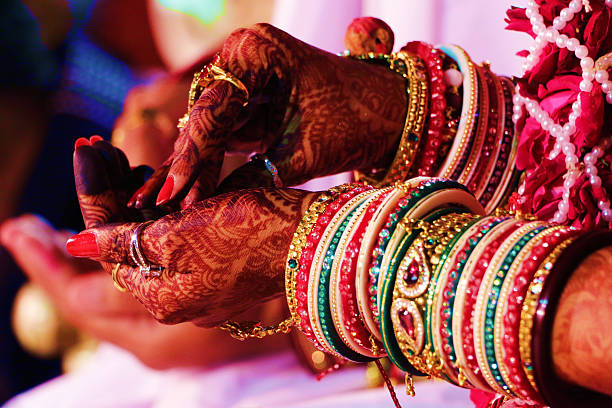 istock Indian Wedding Ceremony, Indian Marriage 608550426