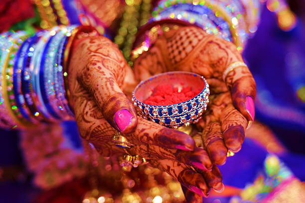 istock Indian Wedding Ceremony, Indian Marriage 608553132