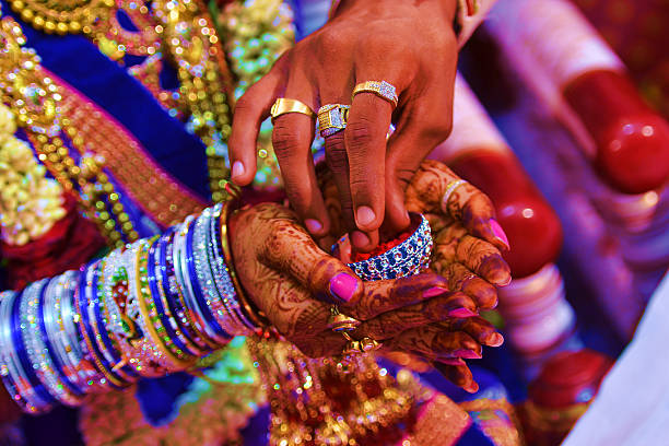 istock Indian Wedding Ceremony, Indian Marriage 608553182