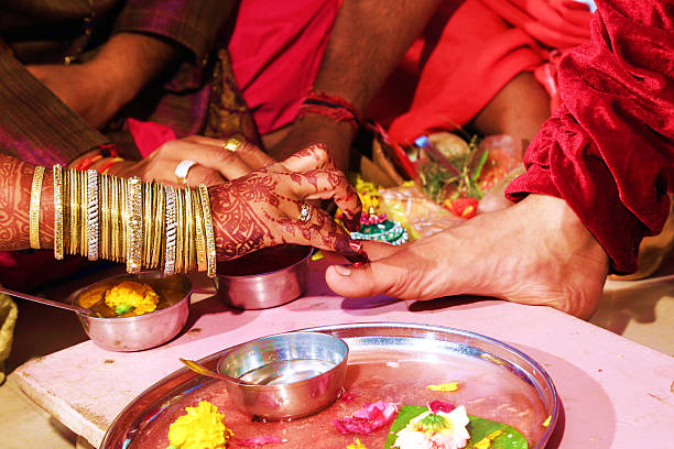 istock Indian Wedding Ceremony, Indian Marriage 608553828