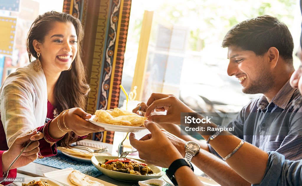 Indische Sat essen Küche Zusammengehörigkeit Konzept - Lizenzfrei Indische Gerichte Stock-Foto