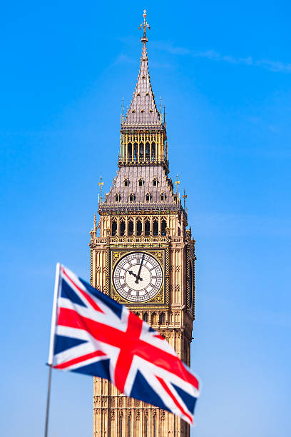 istock UK Flag and London Sight 608594122