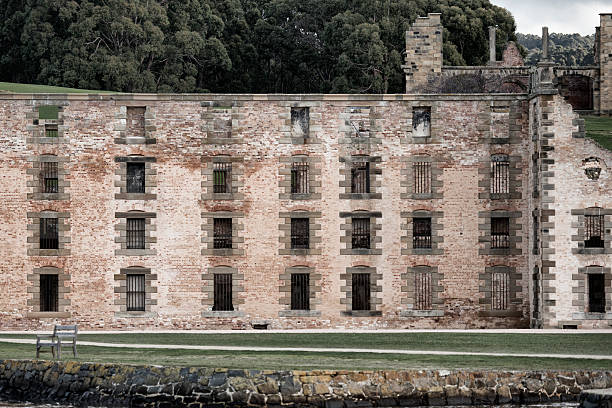 istock Port Arthur building in Tasmania, Australia. 608596618
