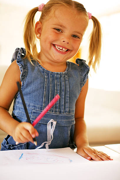 istock Cute little girl. 608601902