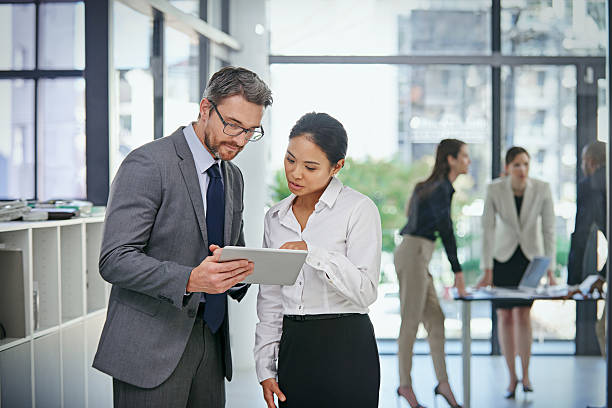 istock Keeping a close eye on the stock markets 608604010
